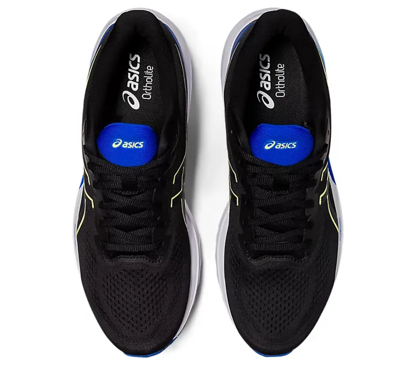 Asics Men's GT-1000 12 Black/Glow Yellow-5